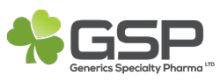 Logo Generics Specialty Pharma